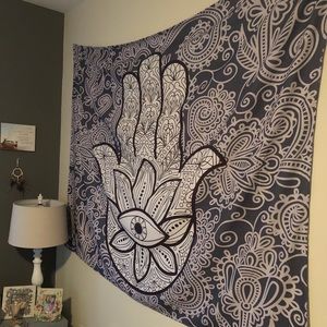 Hamsa tapestry- like new